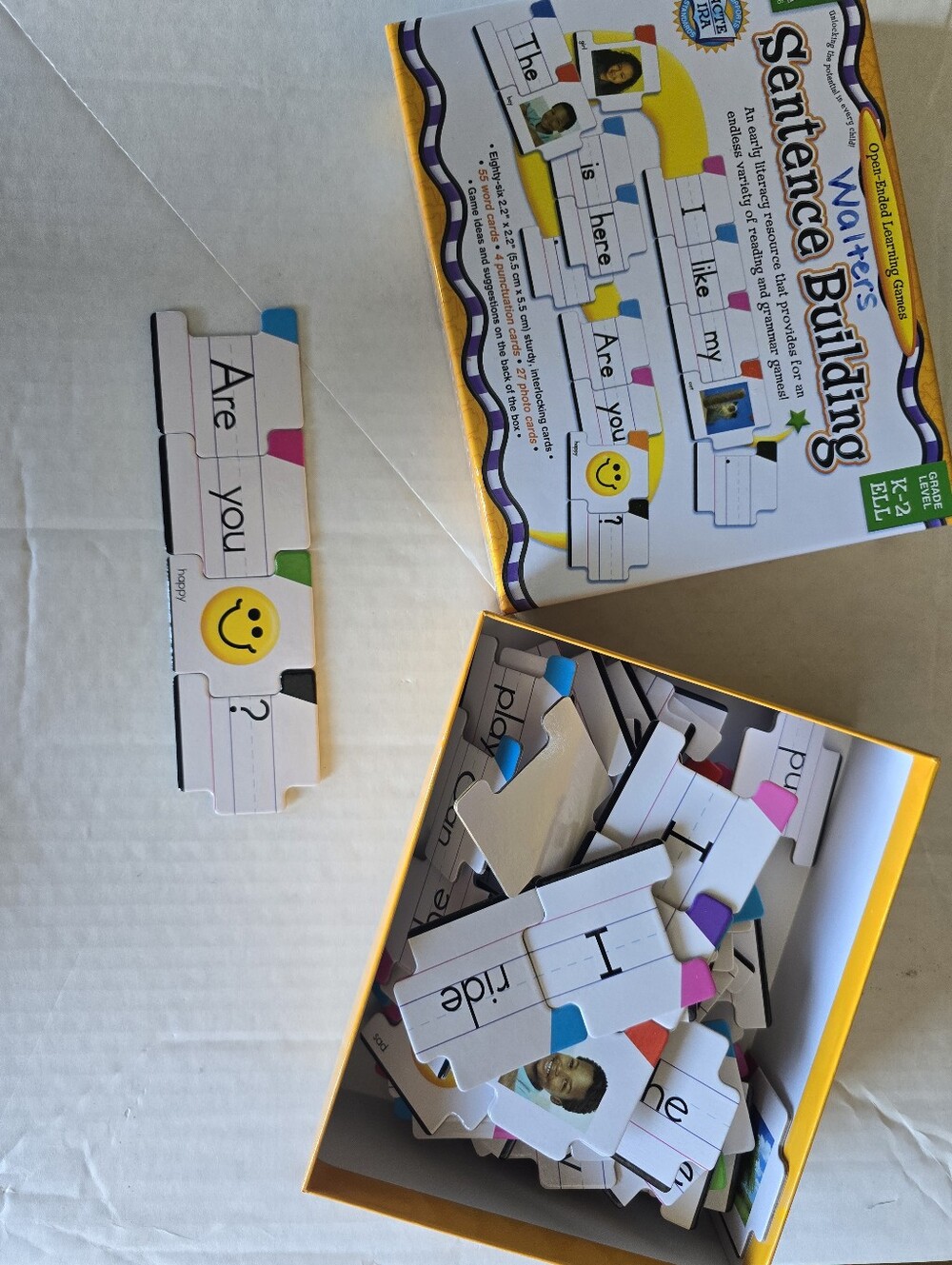 Walt's Sentence Building Educational Game - Multicolor